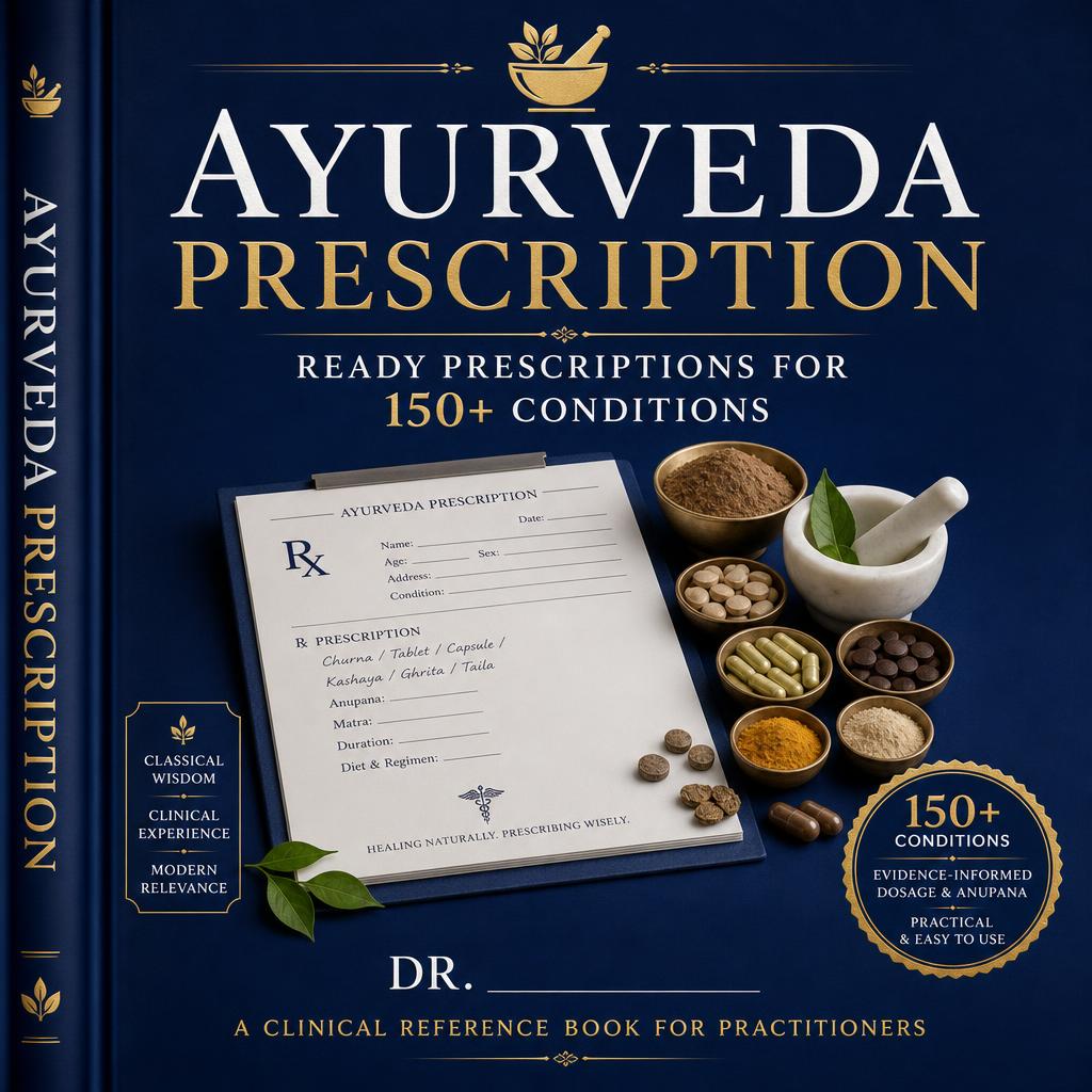 Ayurveda Prescription book cover