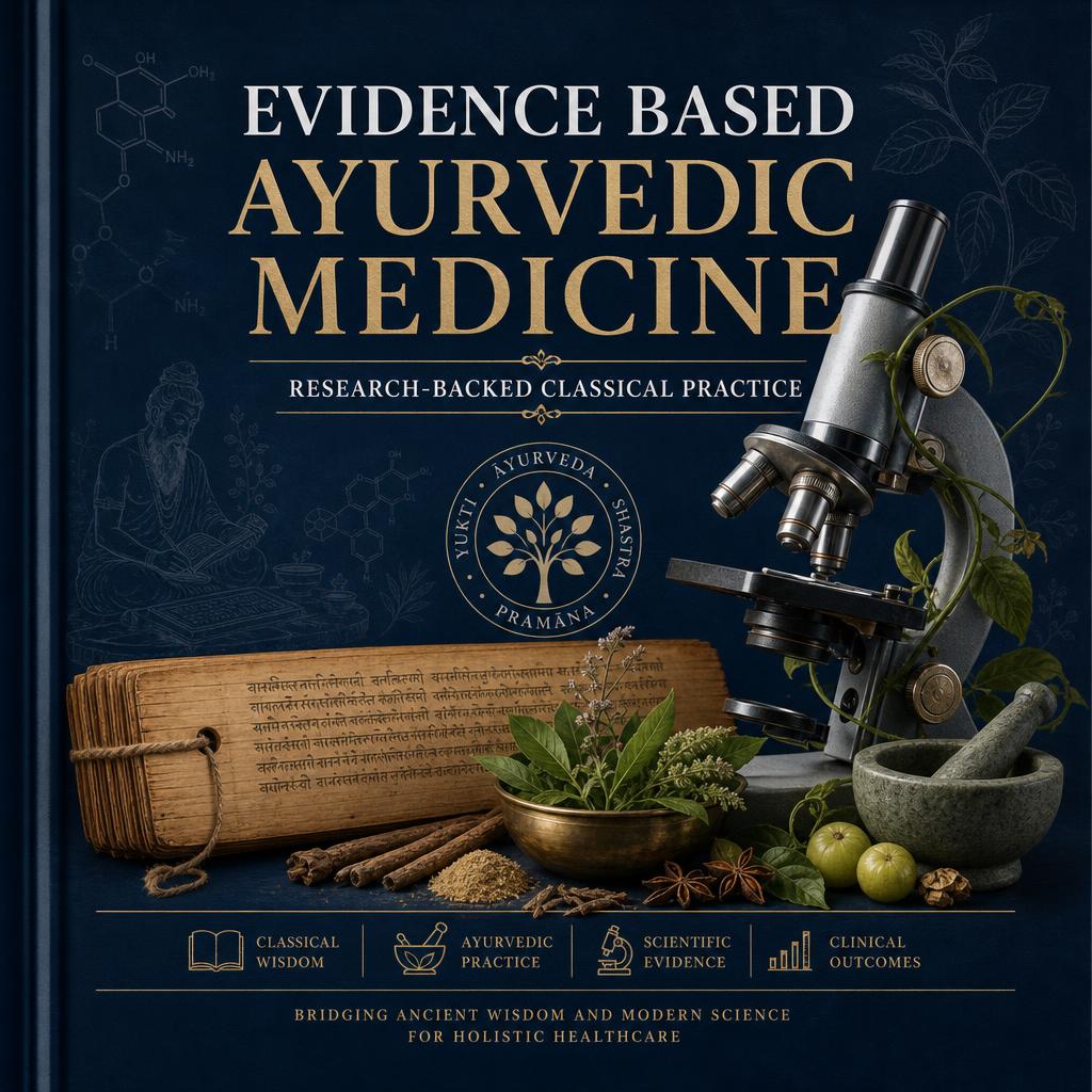 Evidence Based Ayurvedic Medicine book cover